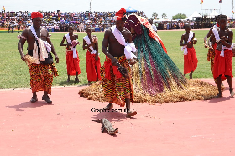 Ghana at 66: History as crocodile joins the parade grounds