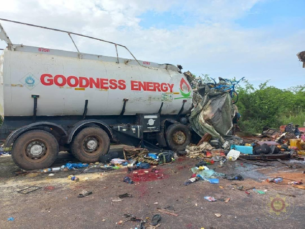 Yutong Bus And Fuel Tanker Crash Claims 15 lives, Others Left With Injuries