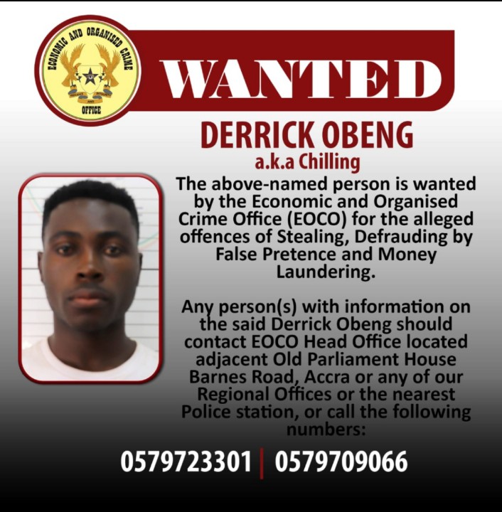 EOCO Releases List of Three Wanted Persons