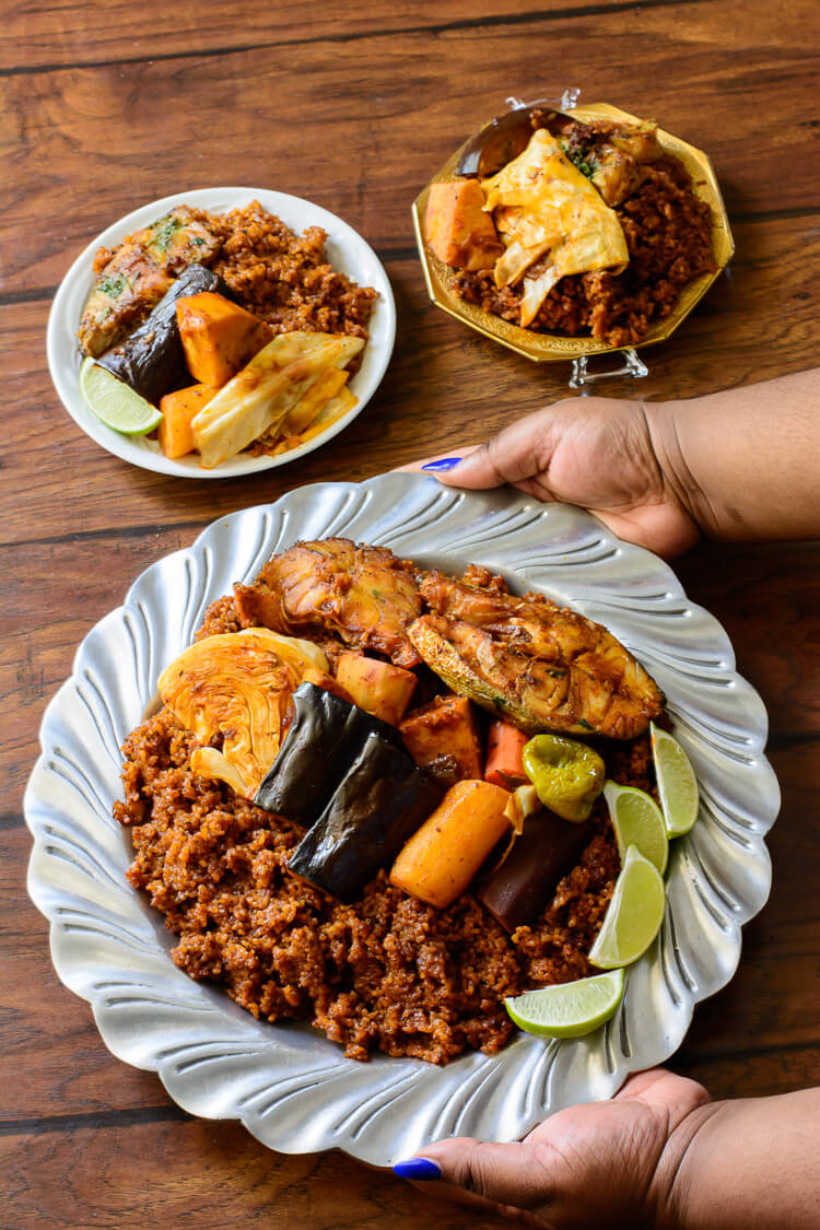 Thieboudienne: Senegalese Jollof Rice and Fish
